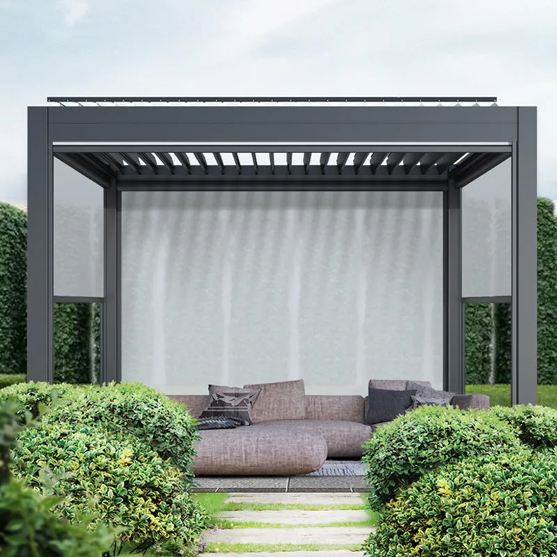 custom aluminum pergola  outdoor for leisure automatic aluminum arches, arbours, pergolas