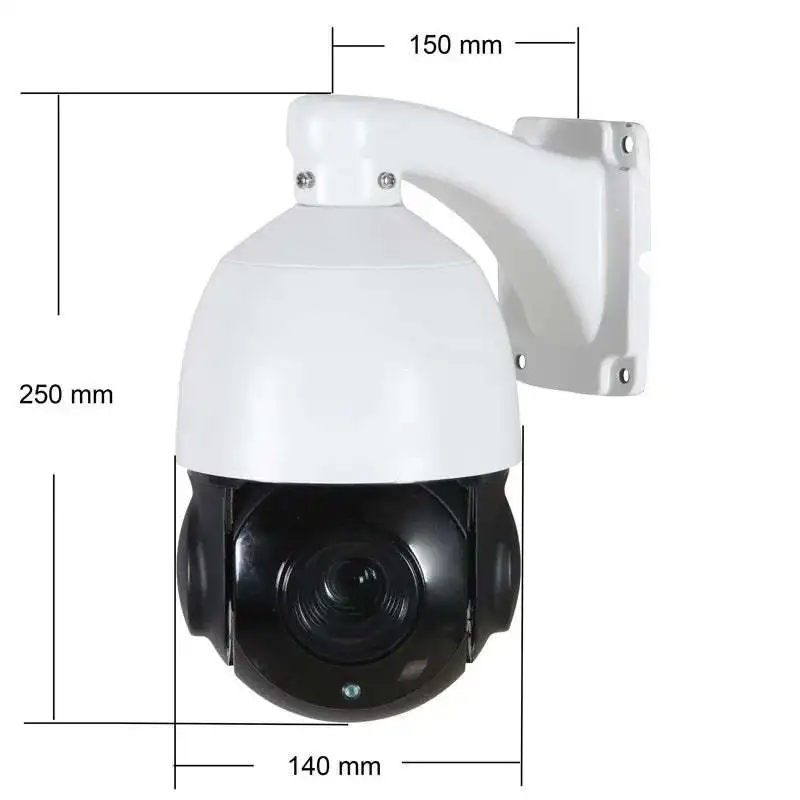 Камера видеонаблюдения hik vision 4k 8 МП poe colorvu 36xzoom ip-камера система безопасности ip67 ptz купольная камера