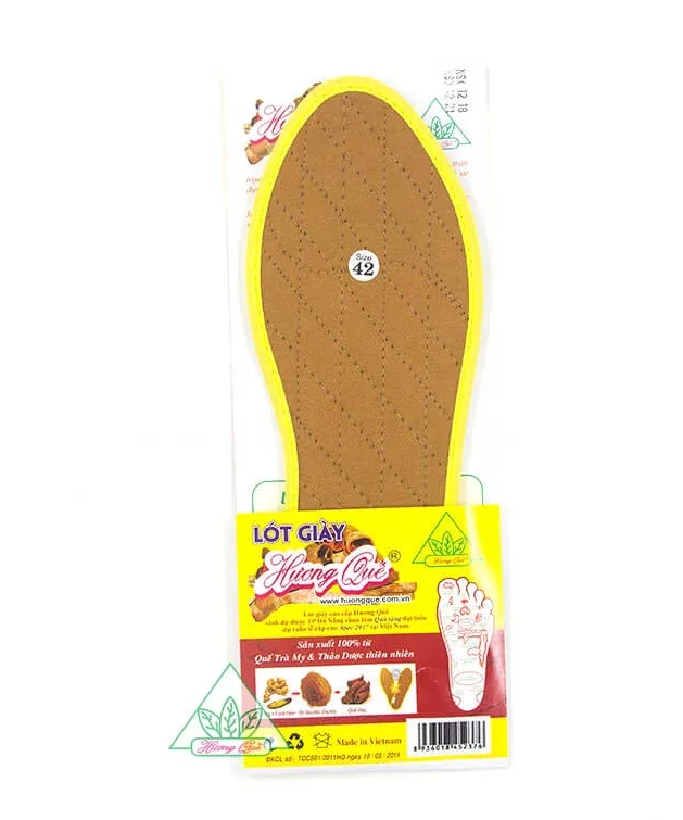  Изготовленные на заказ мягкие ботинки корицы хлопковые стельки от Huong Que Co. LTD Вьетнам