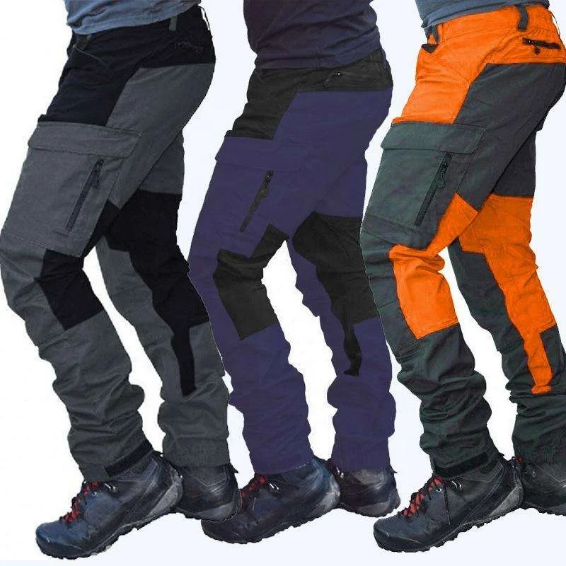 IX7 Men S Waterproof Rib Stop Tactical Pants Fans Combat Pant Hiking Hunting Multi Pockets Cargo Worker Pant Anti