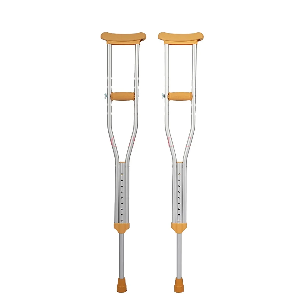 Lightweight Walking canes Handles Crutches Aluminum Disabled Walking Crutch Soft Handle For Handicapped Highly Retractable