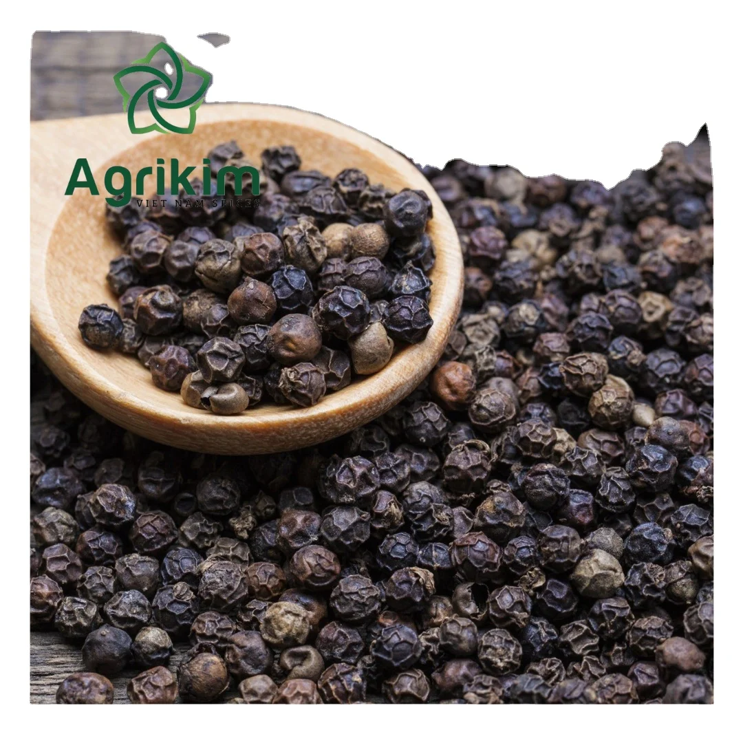 Vietnam Supplier Wholesale 550G/L Machine Cleaned Seasoning Black Pepper Whole Spice Dried Powder Cheap Price +84 368 591 192