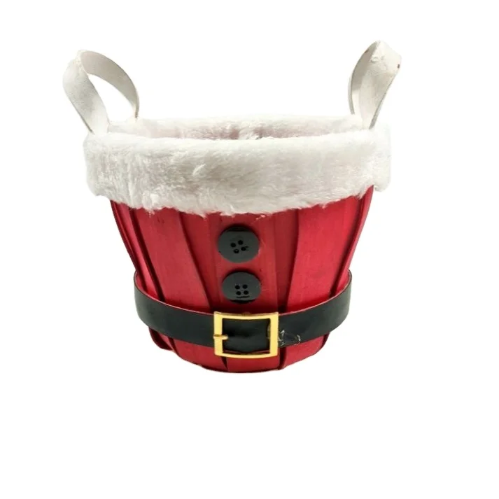 Wholesale cheap Wood Basket suppliers Gift Basket Festival Gift Christmas Basket