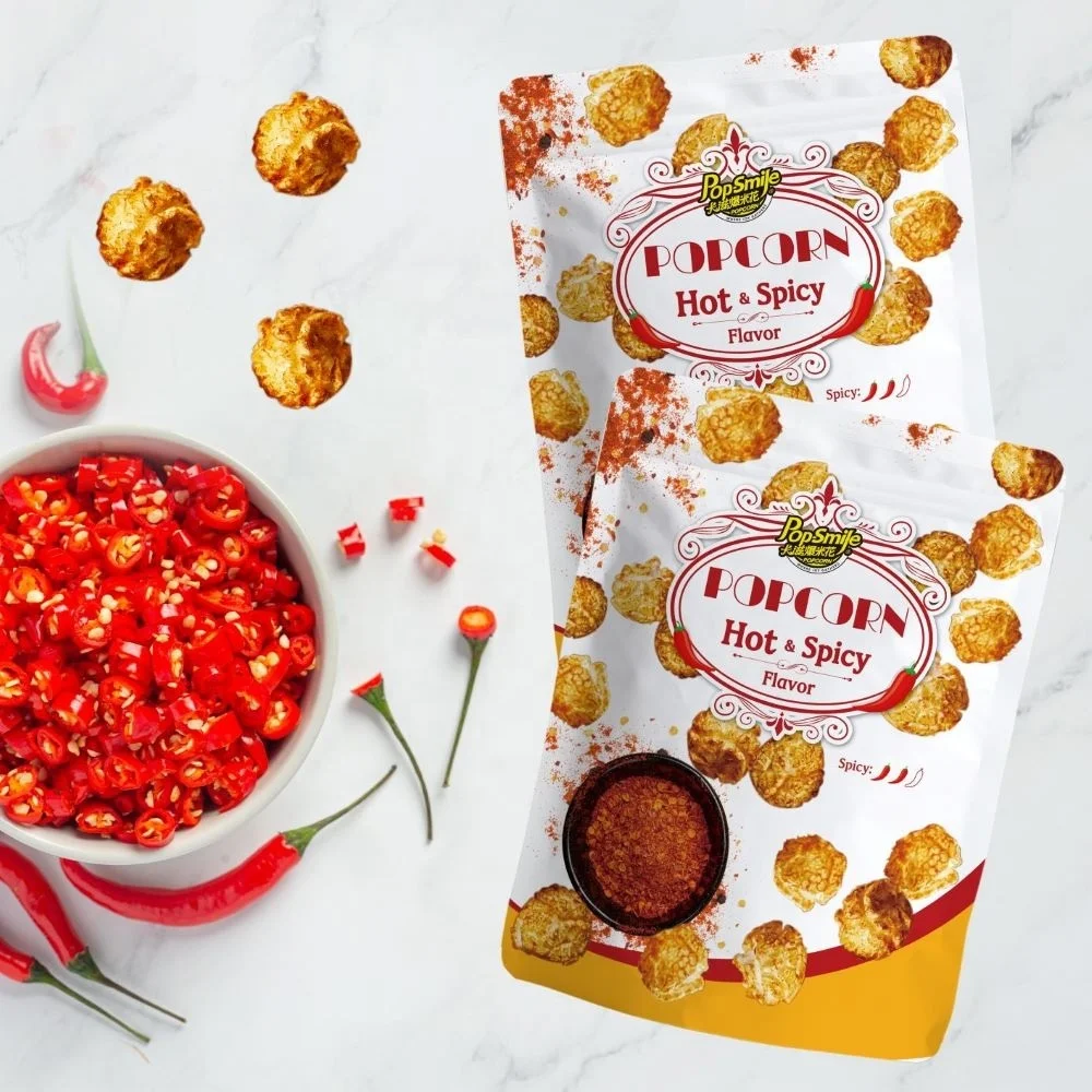 Wholesale Snack Food Hot and Spicy Flavor popcorn Best Snack