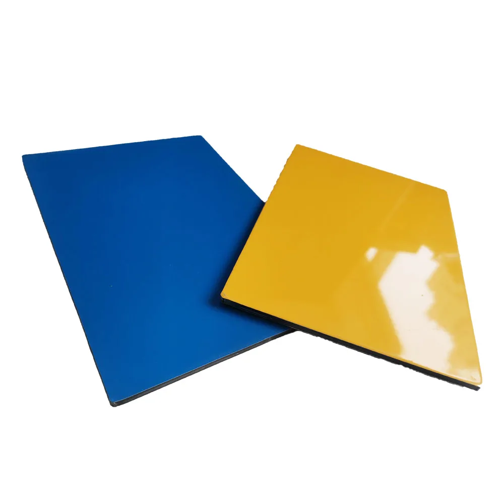 Pure white, Flash silver aluminum composite cladding acm sheets for exterior decoration, facade