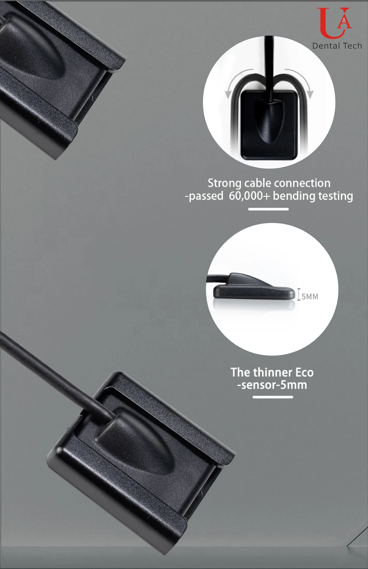 Foshan UAdental Easy Operation Superior Image Quality Radiografia X-ray RVG Sensor dental