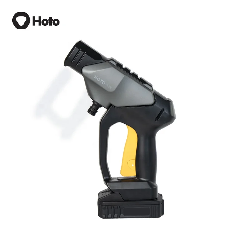 HOTO 20V Cordless High Pressure Car Washer Pump Gun Machine Portable