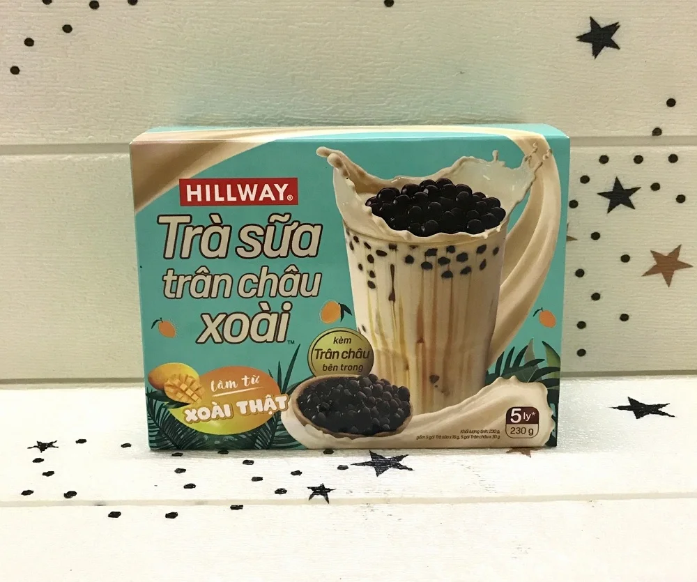 Vietnam Best Supplier Instant Bubble Mango Tea, Instant Milk Tea Powder contact for best price