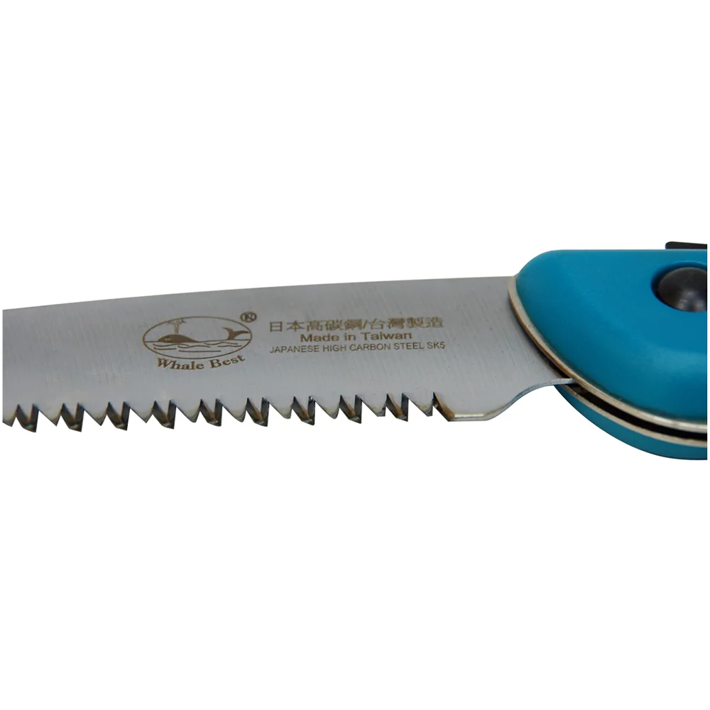 Китайская лучшая уличная пила для кемпинга в бушкрафт из японской высокоуглеродистой стали Sk5 с одним лезвием, складная садовая ручная пила