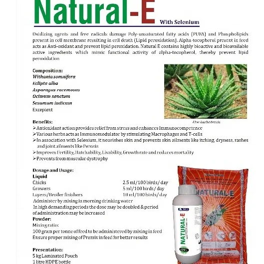 Natural Antioxidant for Poultry without side effects