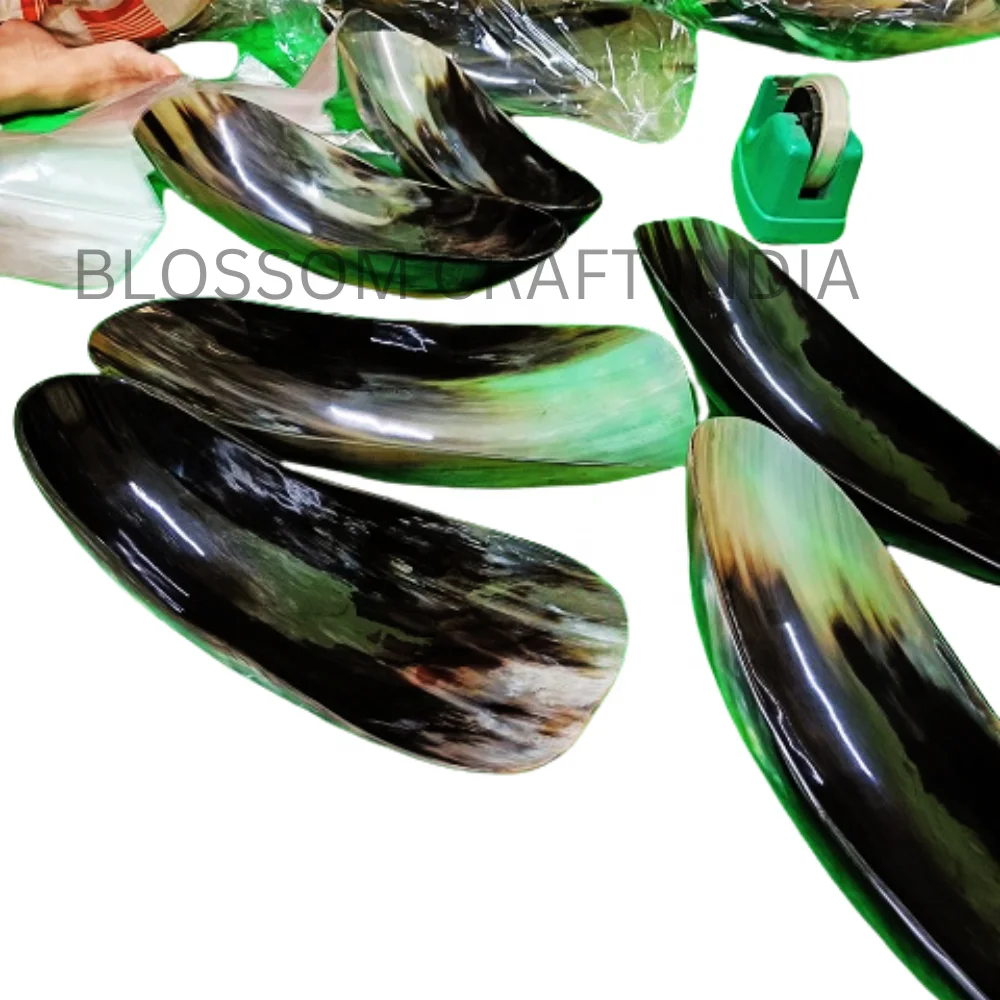 Handmade Ox Horn Agate Fruit Bowl Custom Sizes Real Animal Style Natural Colours Decorative Bowl