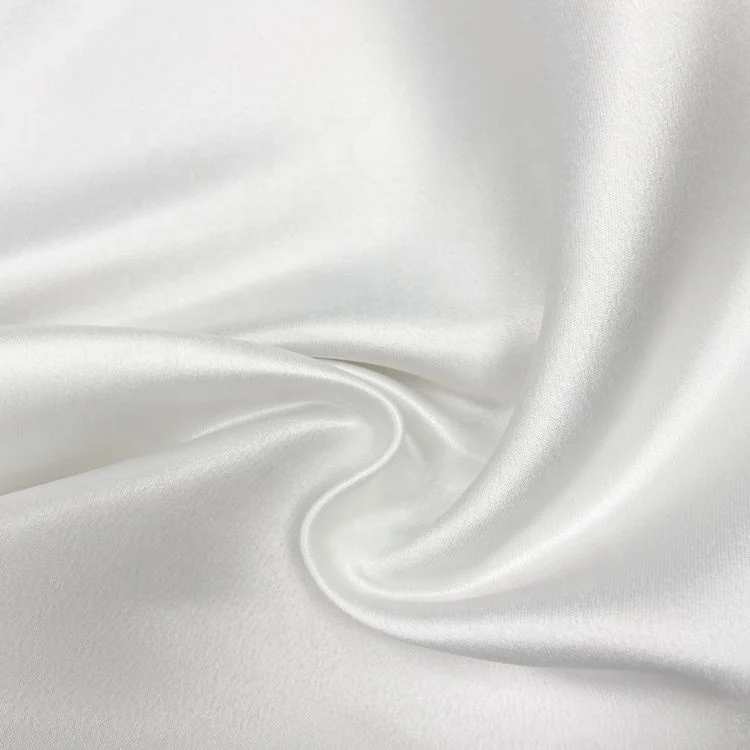 LCDS018R 100% Polyester Eco-Friendly Recycled Satin Bridal Fabric