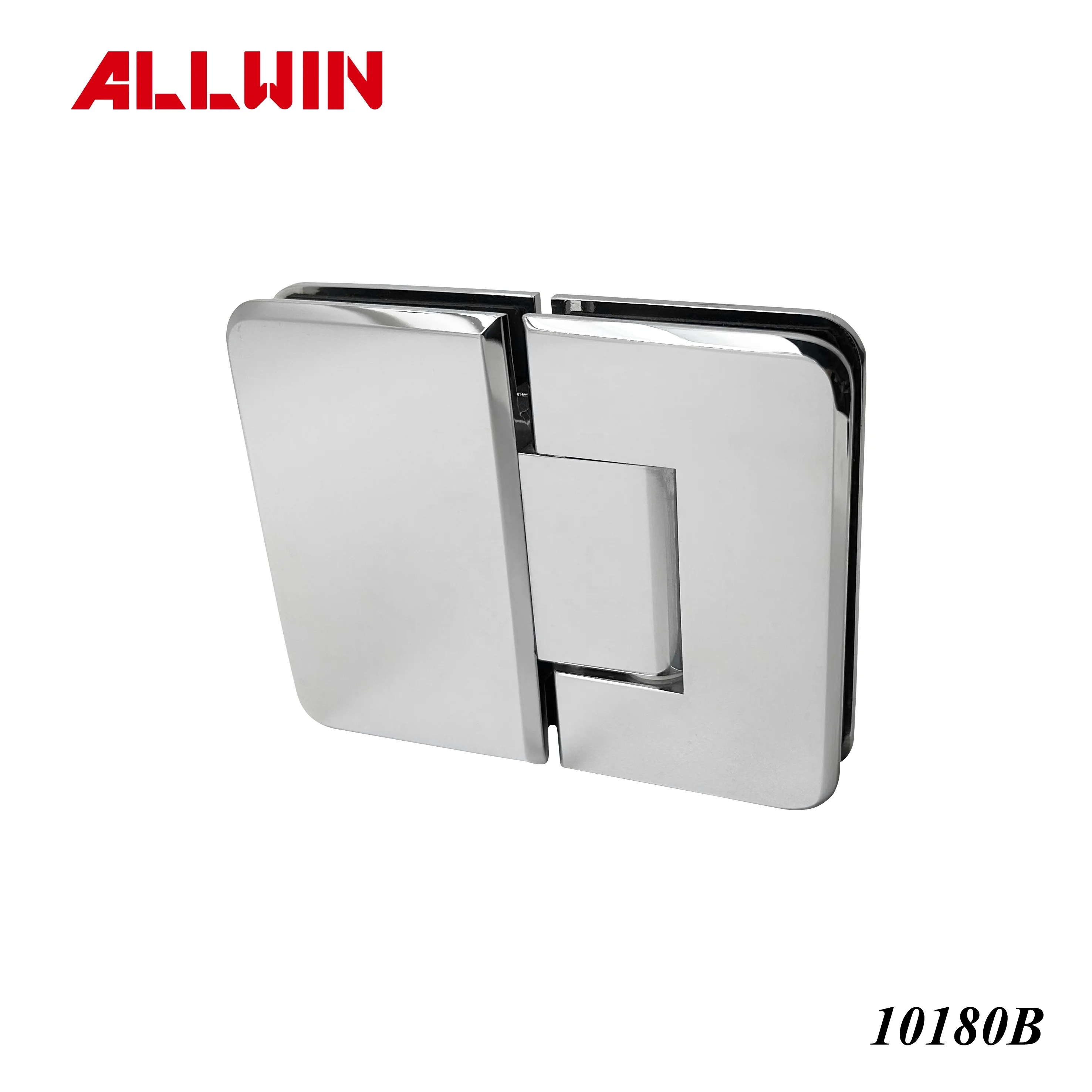 Brass H Back Plate Shower Glass Door Hinge