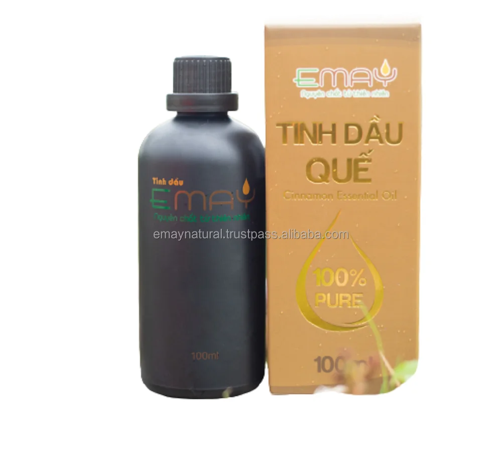 High Quality Emay Essential Oil Extracted From Cinnamon Set 10 50 100 ml Bottled Aromatherapy Oil Accept OEM Order