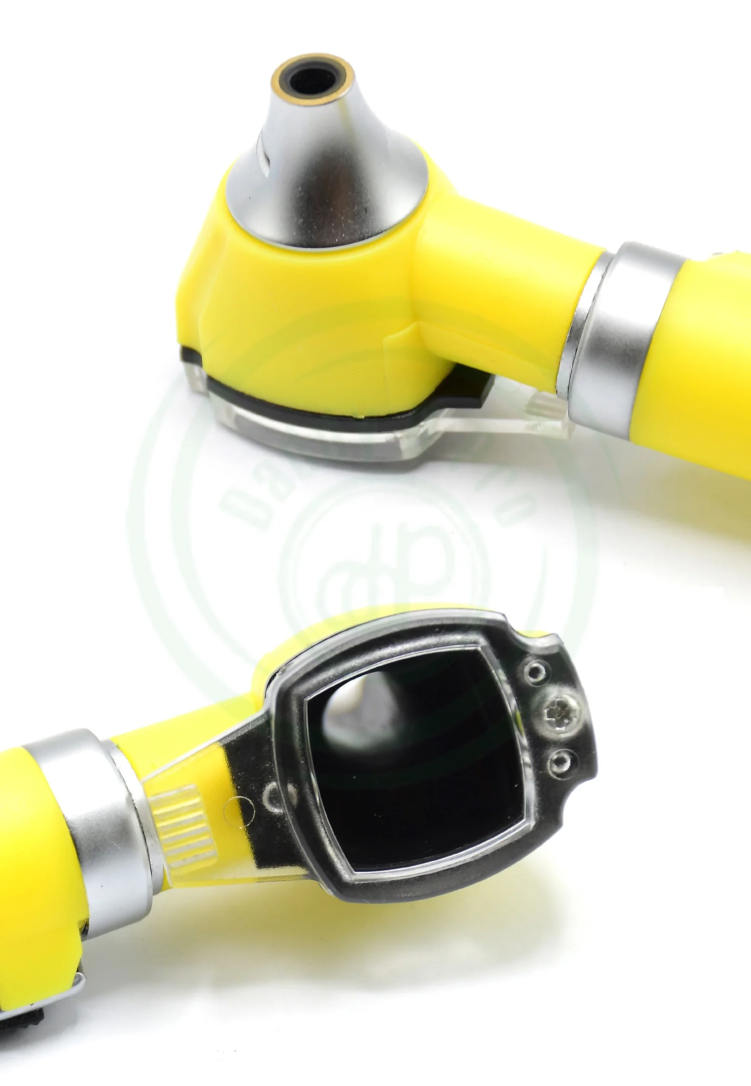 Professional ENT Diagnostic Portable Otoscope and Ophthalmoscopes LED Mini Otoscope YELLOW Pocket Mini Compact