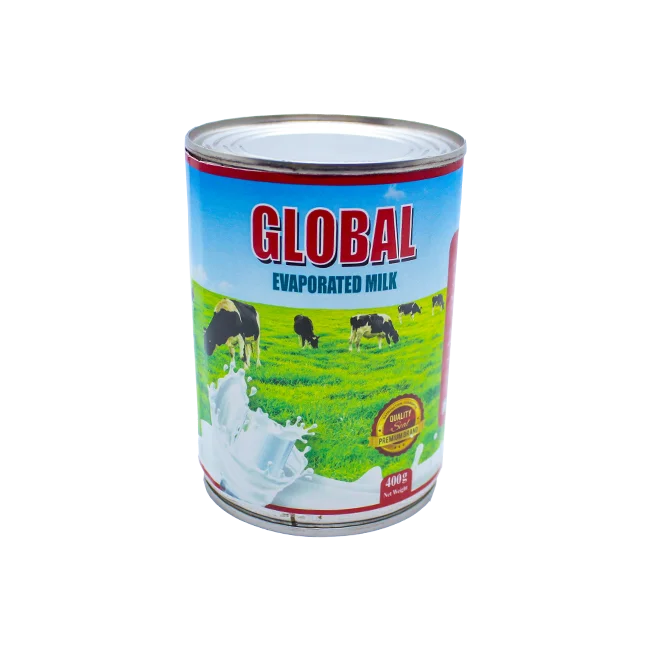 GLOBAL Evaporated full Filled milk with 2% protein for Coffee/Tea Best quality products from Malaysia 390g,500g,1kg.