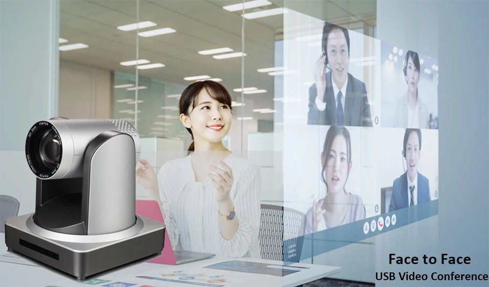 Hot Selling Coms Sensor 10x Digital Zoom HM USB2.0 USB3.0 IP Video Output Video Conference USB Camera