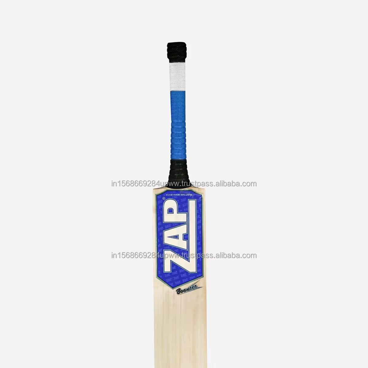 ZAP Sports Scoop Size 2 Willow Cricket Bat Made of Kashmir Wood with Plastic for Players and Fans for Tennis and Cricket