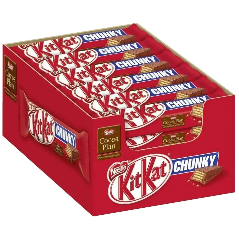 Export quality Nestlle Kit Kat chunky Chocolate available at wholesale prices