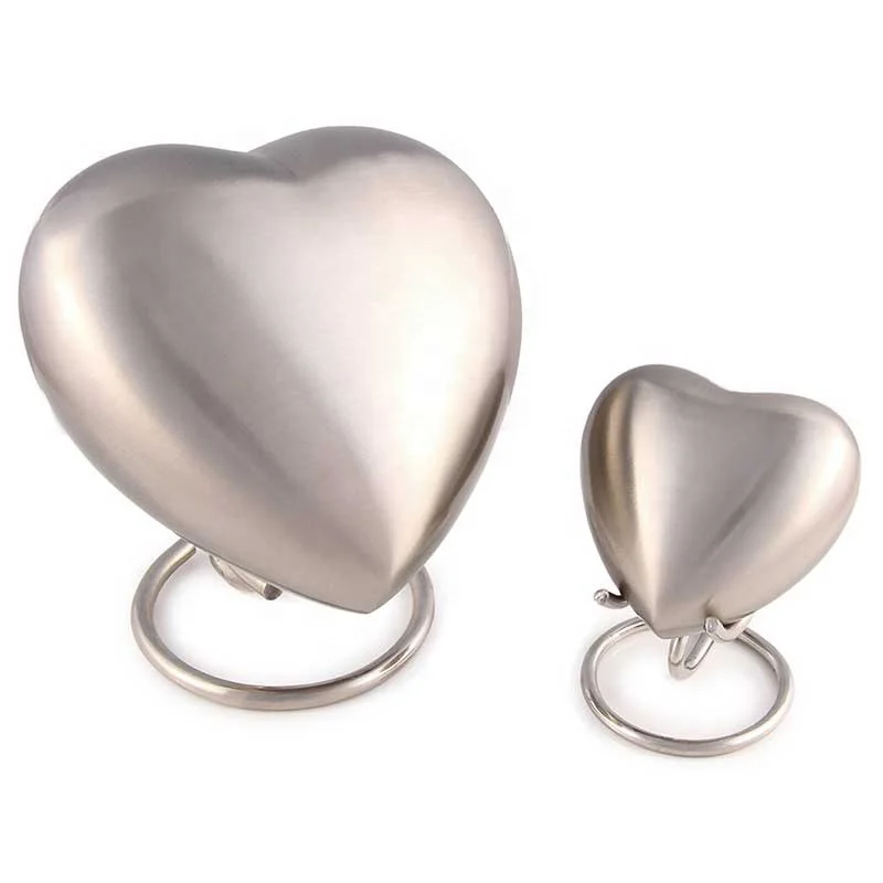 Урна с медной подставкой Blue Sky Heart keepsake по