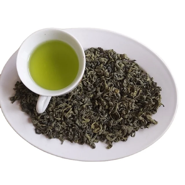 Top quality tea from Vietnam customized box or bag design GREEN TEA PEKOE COLOUR