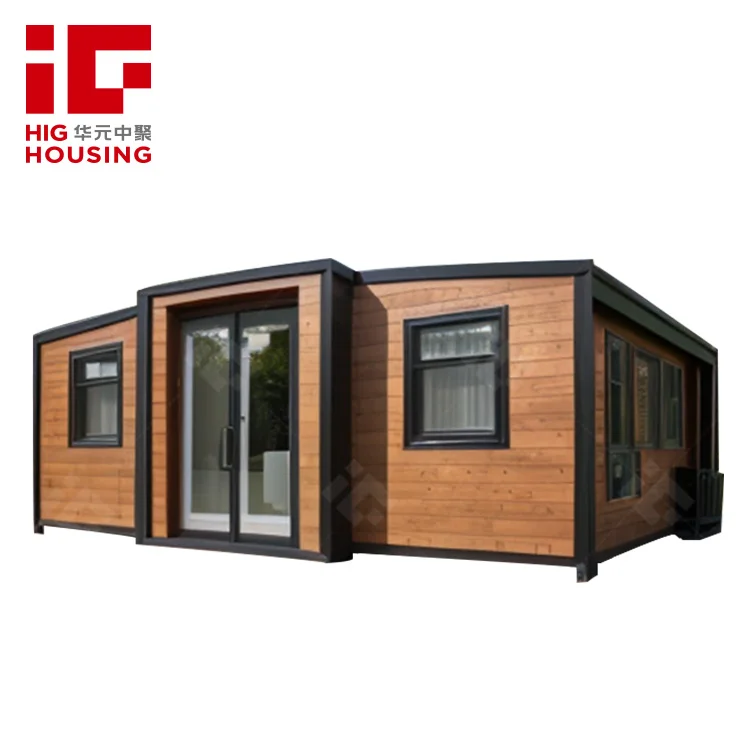 China Luxury Prefabricated Portable Living 3 Bedroom Prefabricated Villa