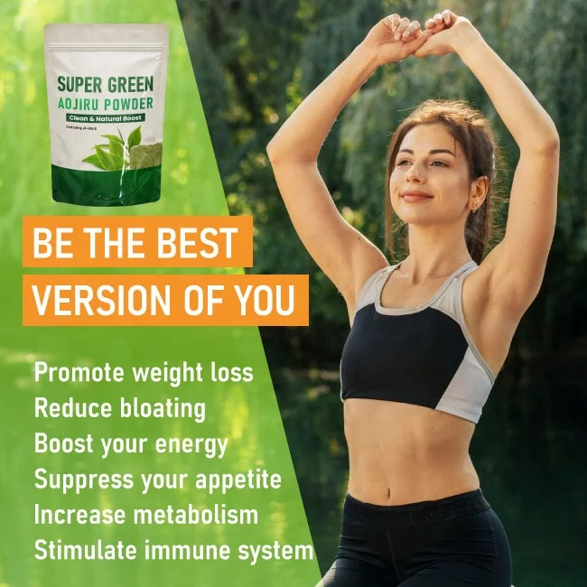 Organic green powder dietary fiber organic barley grass juice powder comprehensive vegetable and fruit enzymes