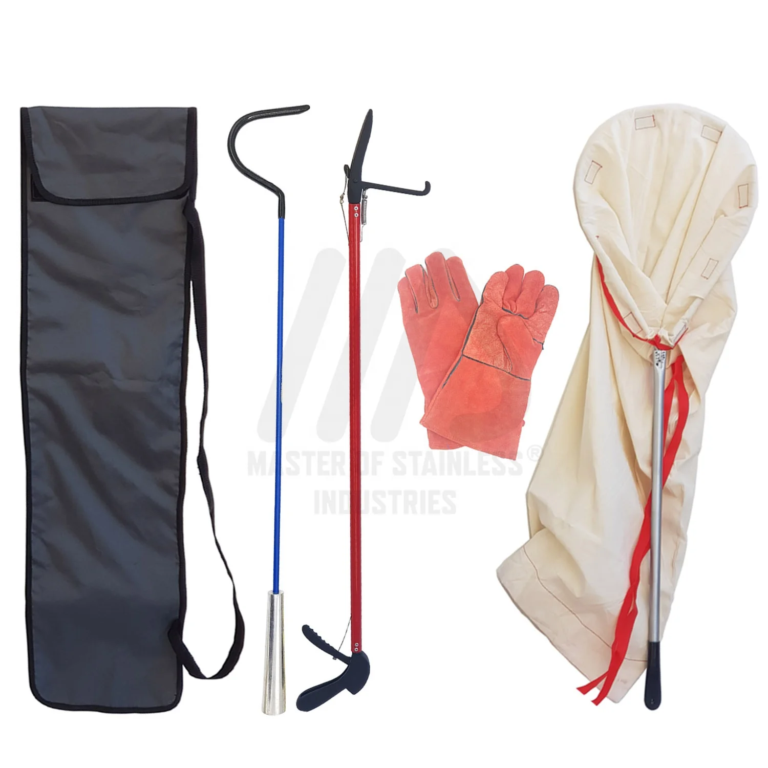 25% Off Sale Offer for Reptile Supplies Snake Handling tool kit Forest equipment herp tools snake catching kit 5 pcs Outdoor CE