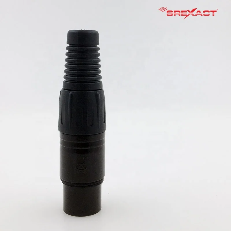 High quality gold contact female xlr connectors 3 pin
