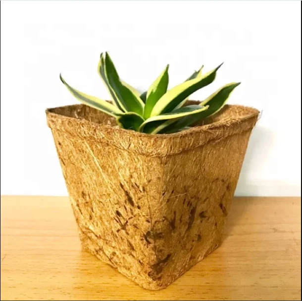 Hot Selling Eco-Friendly Square Nursery Pots Biodegradable Modern Design Starter Seedling Germination Trays Plant Hanging