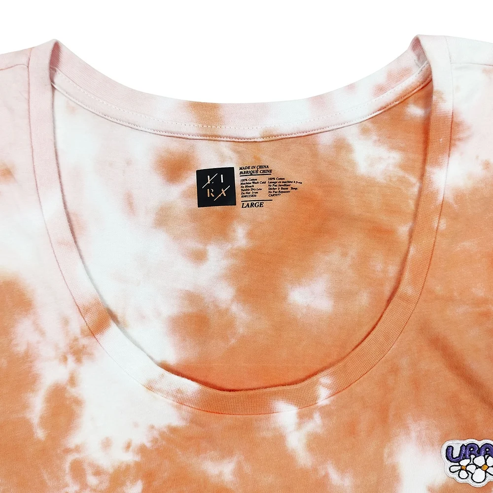 New Arrival Custom Logo Printed Gym Wear Sports Tank Top Stylish Tie Dye Gym Singlet Vest For Men