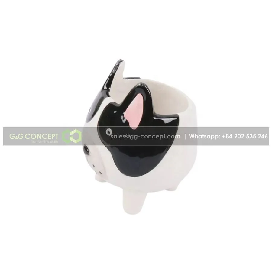 Decorate With Ceramic Animal Dog Plant Pot/Cartoon Succulent Planter Flowerpot From Vietnam/ High Quality Vietnam Export Product