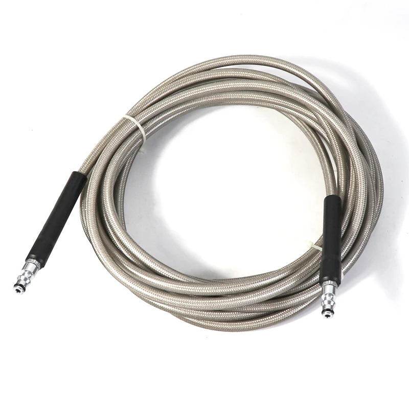 Flexible Hose With Quick Connector For Pressure Washer Water Pipe