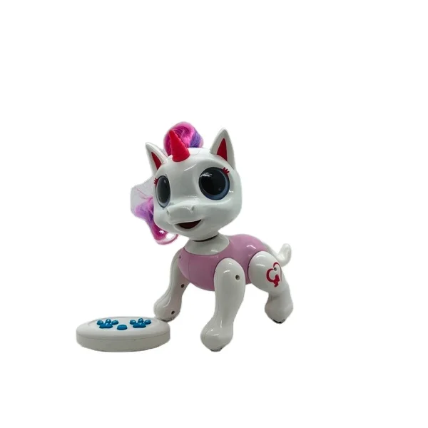 Plastic R/C Smart Unicorn with Sound and Light Toys for Kids