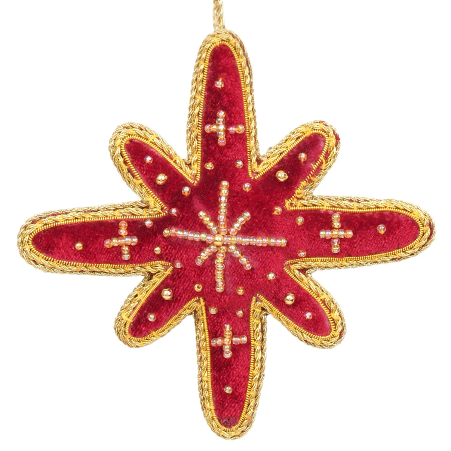 Handmade Handcrafted Embroidered Beaded Velvet satin Christmas Decorations Ornament Santa  Socks   Giraffe Elephant  Customized