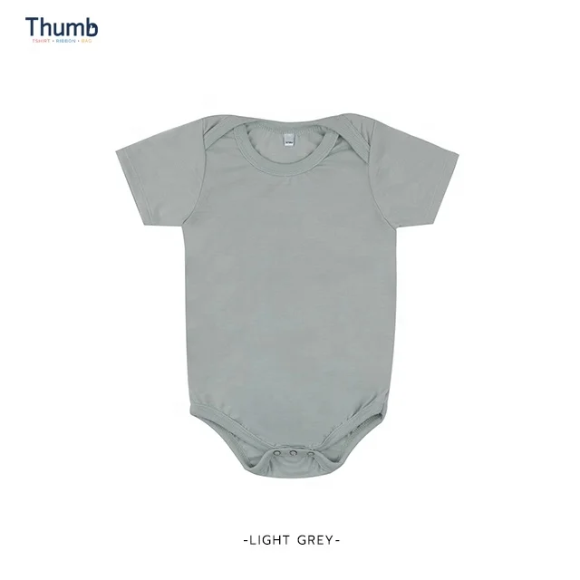Best Seller Baby Clothing 2022 of Newborn Baby Onesie 100% Polyester Shirt for Sublimation Blanks from Thailand