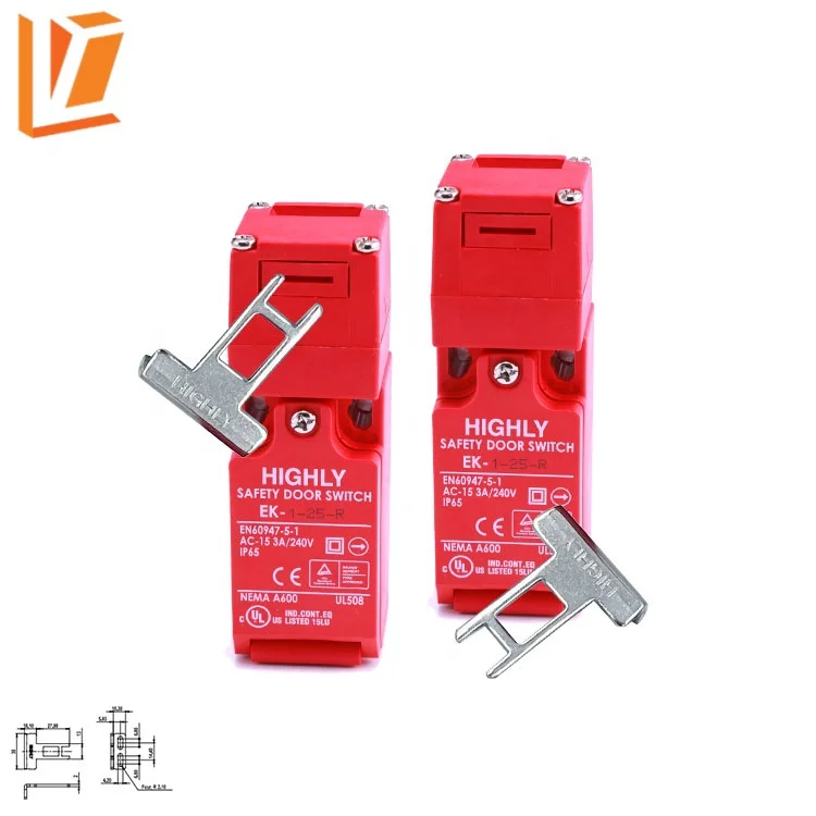 EK-1-45-R Right angle door limit switch for passenger hoist parts