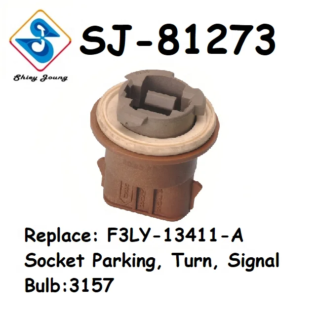 4399900 88860571 LS171 3157 Bulb Socket Auto Stop Tail Park Turn Double Contact Lamp Socket