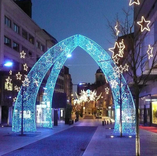 Christmas/Wedding Lighting Crystal Led Arch Light