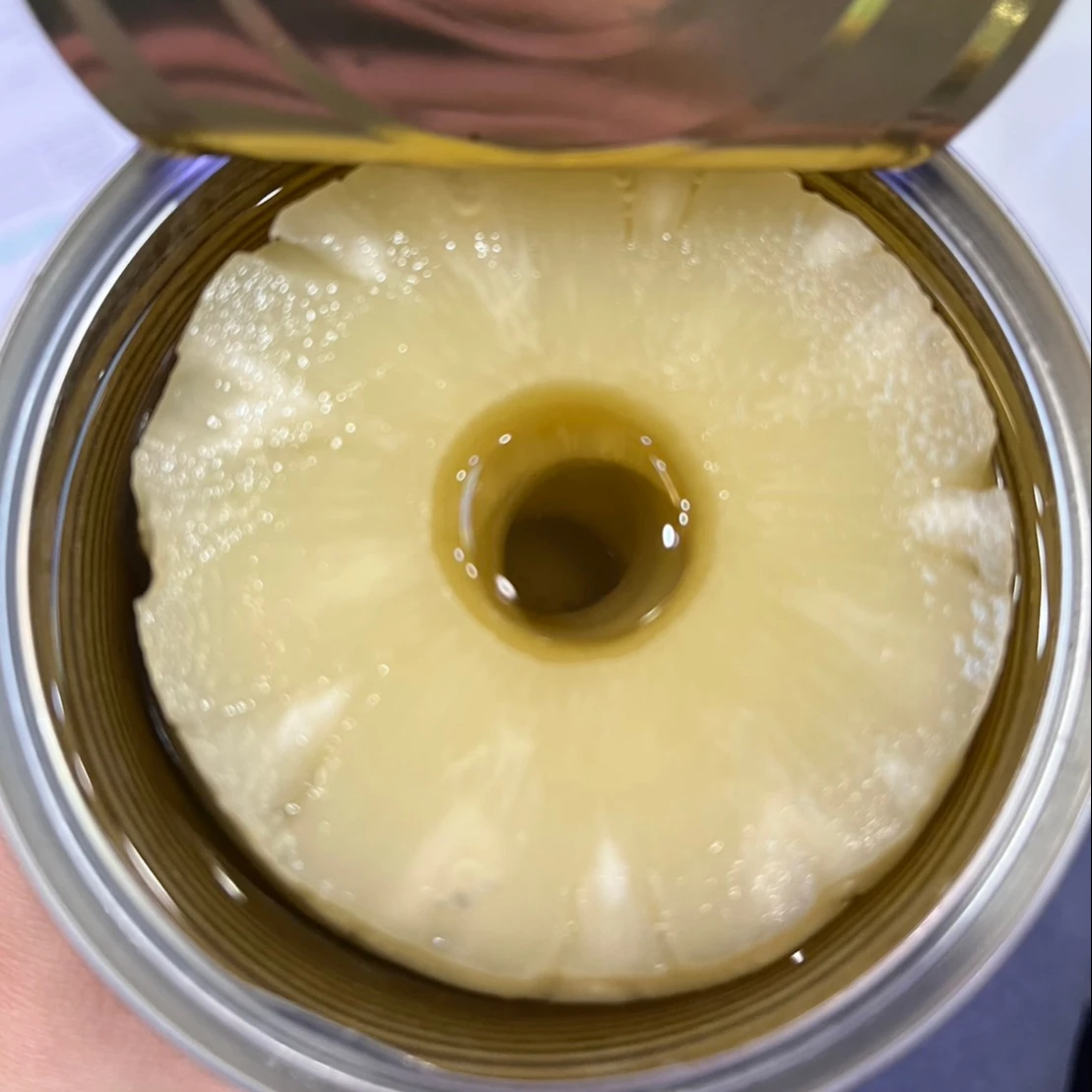 Canned Pineapple Slice in Syrup Product of Thailand 20 oz