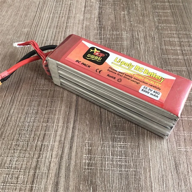 22.2V 5000mAh 6S 60C FCY LiPo Battery
