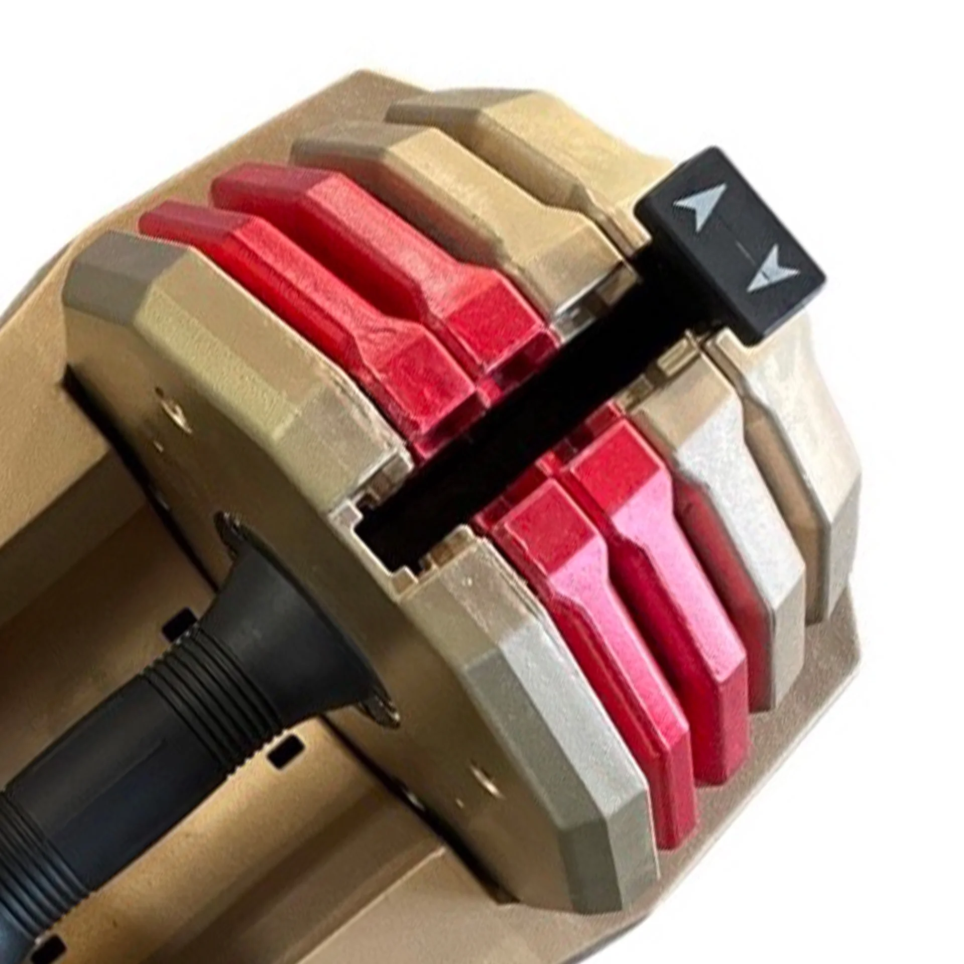 Manufacturer Well Made Wholesale 10 to 50LB Adjustable Dumbbells Black Weight Lifting Gym Equipment Dumbbell set fat bikes