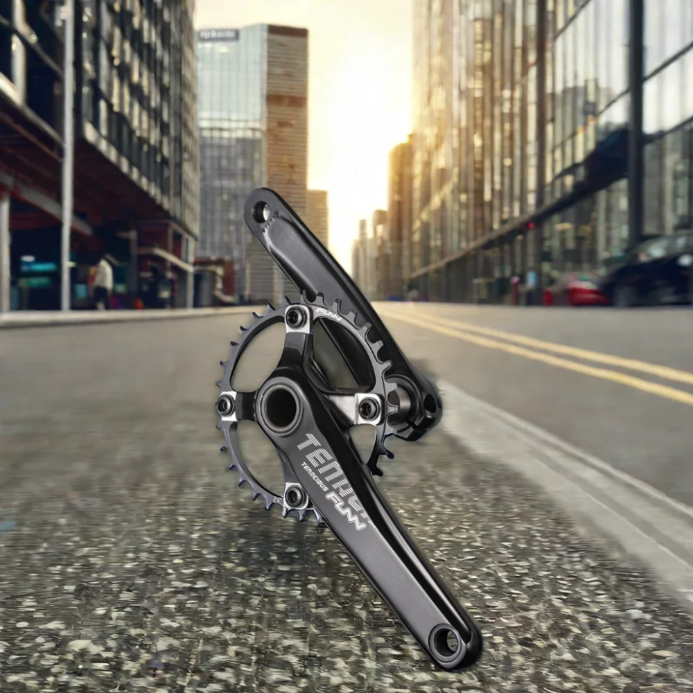 Mountain Bike crank 104BCD Hollow crank 175MM crank set