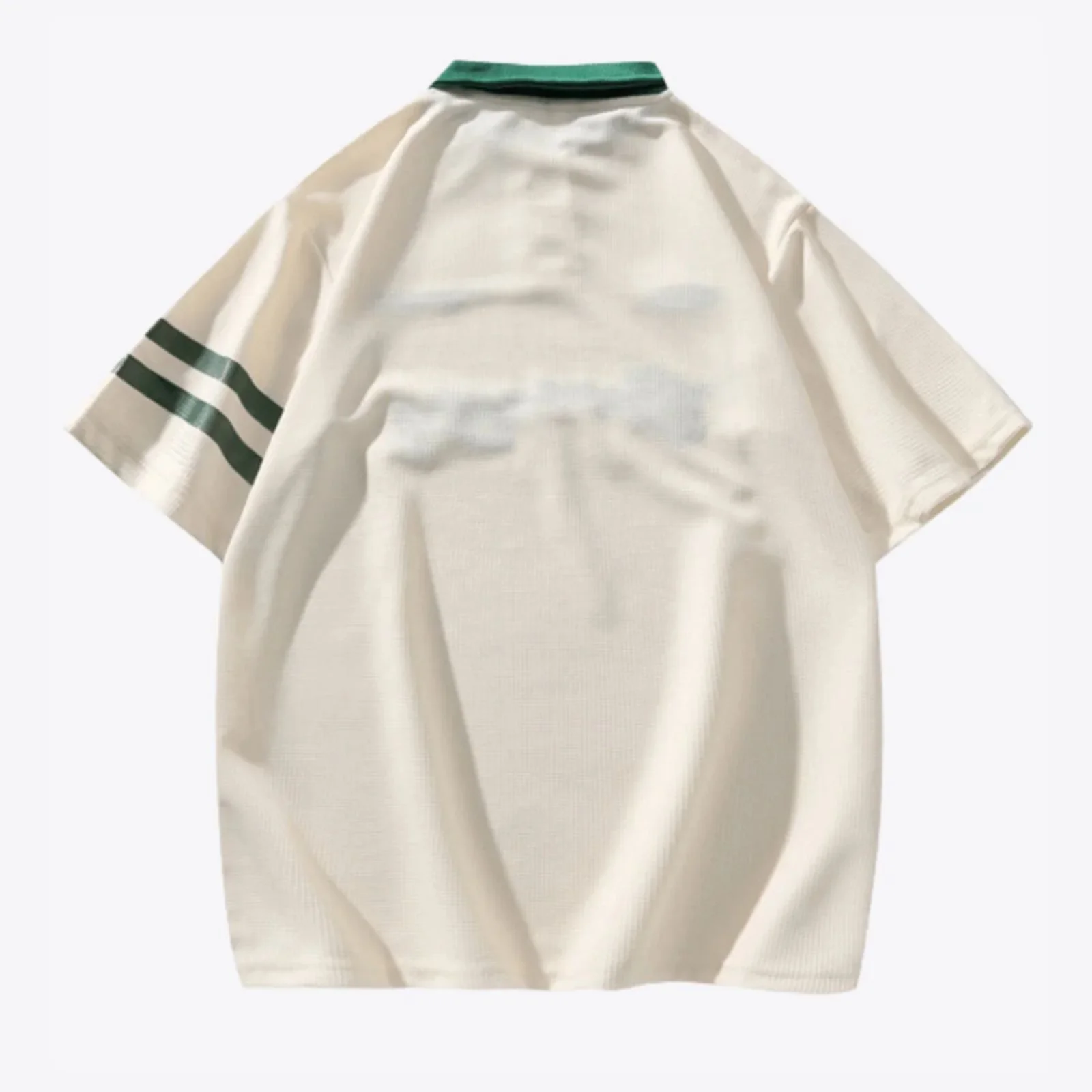 Custom Solid Color Casual Streetwear Polo T Shirt Design High Quality Oversized Fit Embroidery Logo Short Sleeve Men Polo Shirts