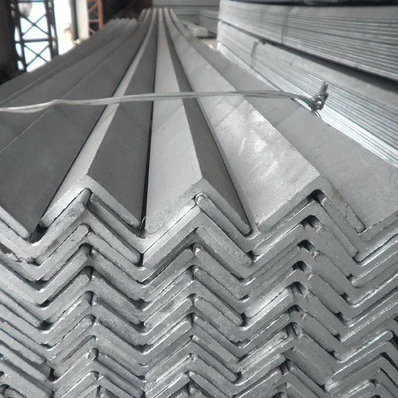 ASTM Q195 Q235 Q355 горячекатаный конструкционный Железный угловой профиль Ms стальной L-образной оцинкованной