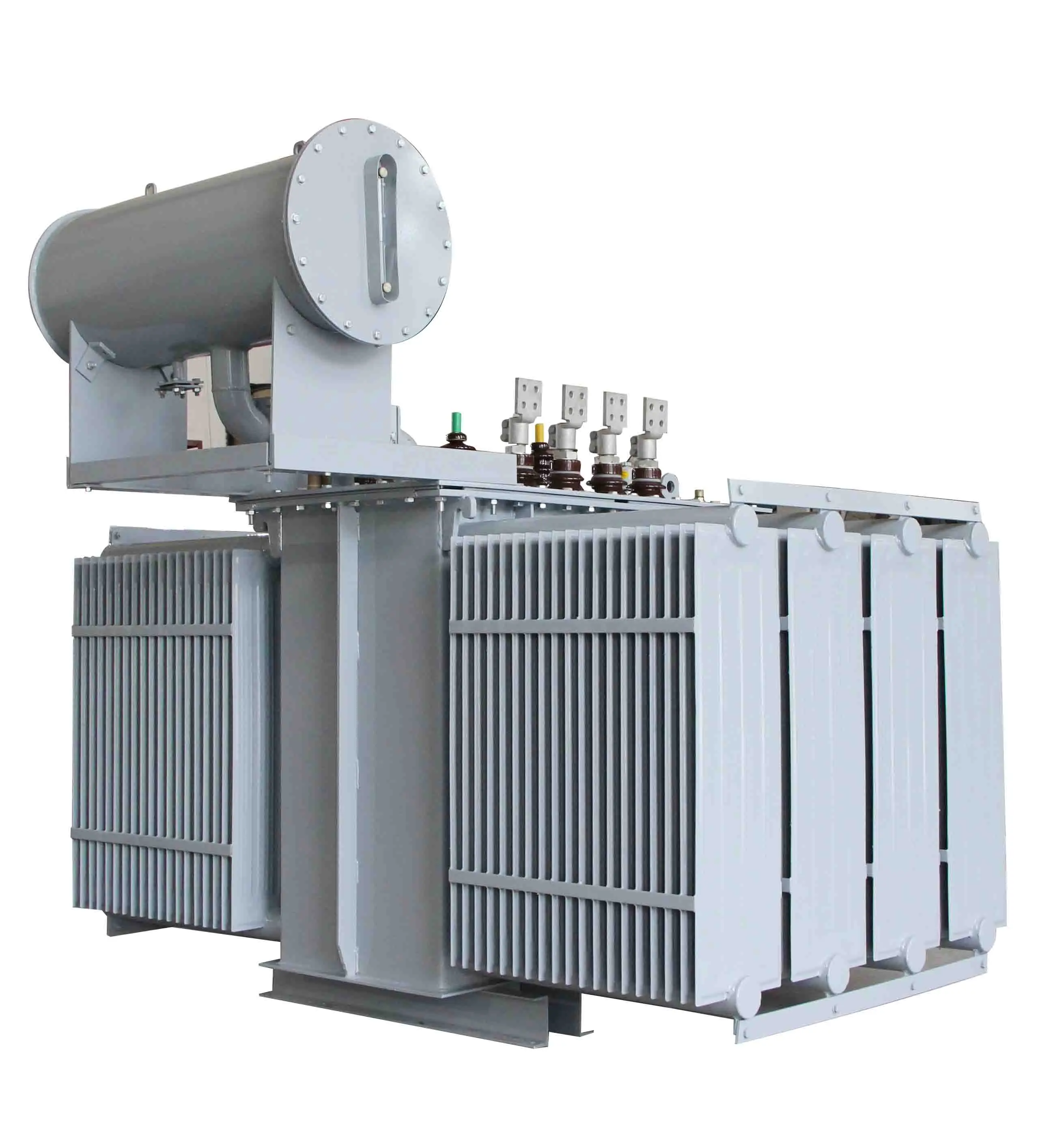 35kV Oil-Immersed Three-Phase Double Winding With On-Load Regulating Power 6300 kva Transformer