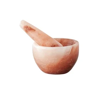 Himalayan Salt Mortar & Pastel Bowl