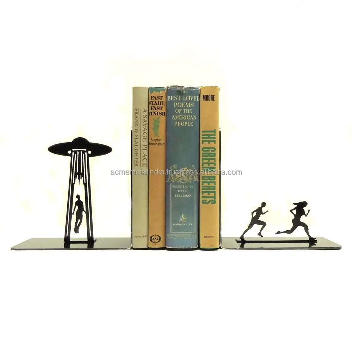 Книгодержатель новый современный нестандартной конструкции креативный металлический арт НЛО похищения книги держателем и подставкой уникальные выравнивания для струйного принтера