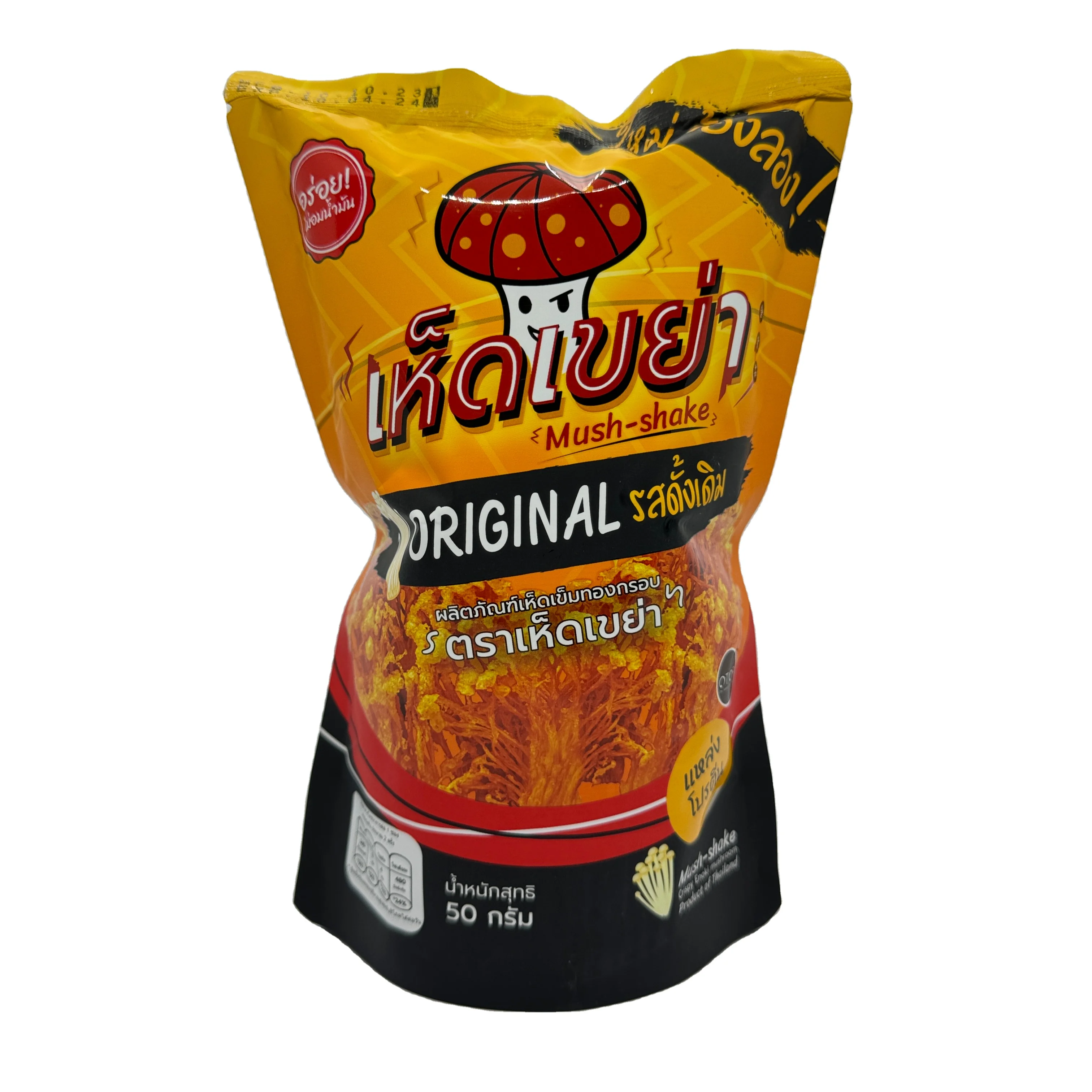 Thailand Premium Fruit Snack Ready To Eat Snacks Crispy Enoki Mushroom Original Flavor Enoki Made From Mushroom Organic Products