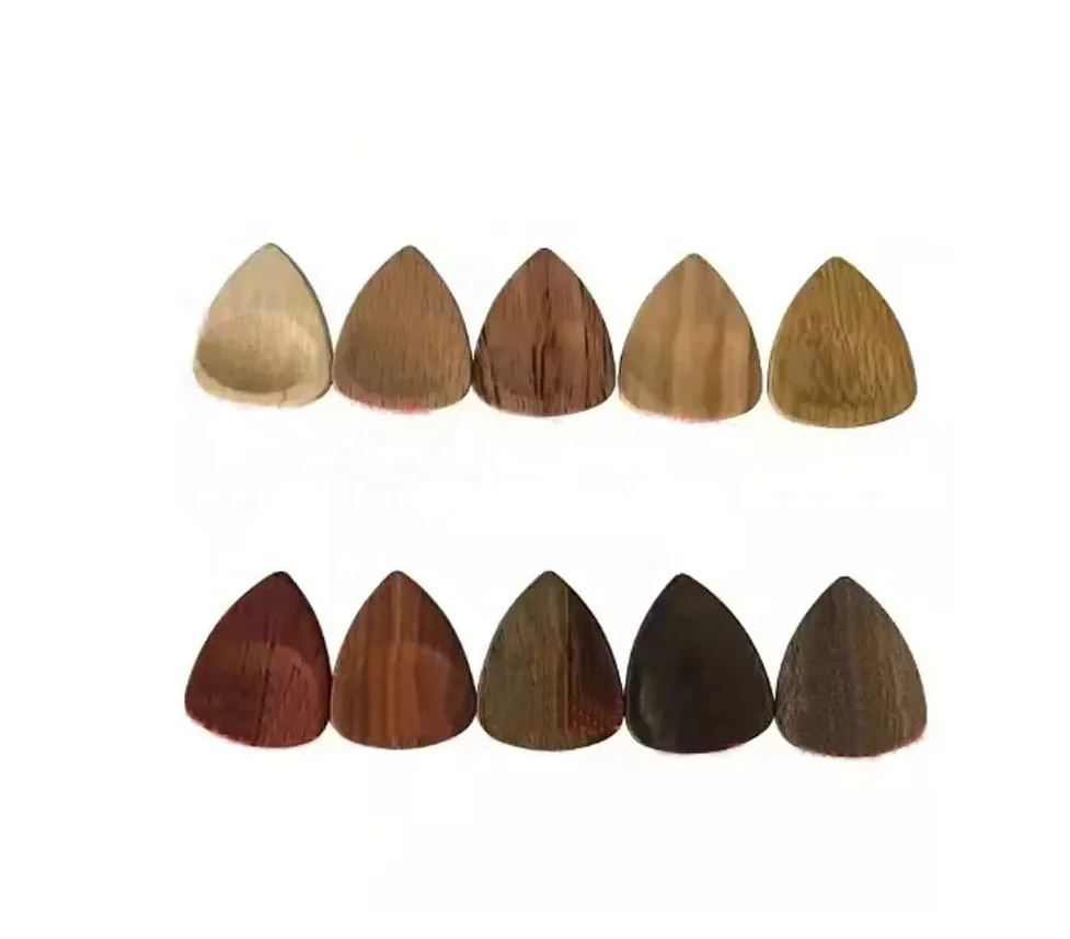 High Quality different wood guitar picks wooden guitar picks use for acoustic/classical guitar